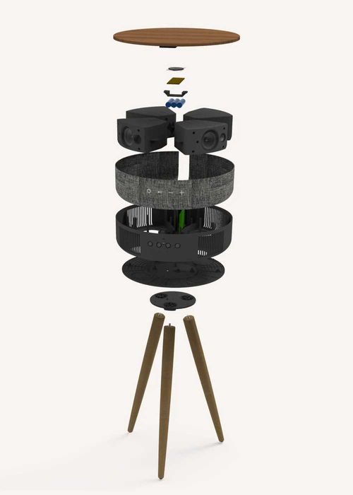 Coluna de som SPEAKER TABLE 360