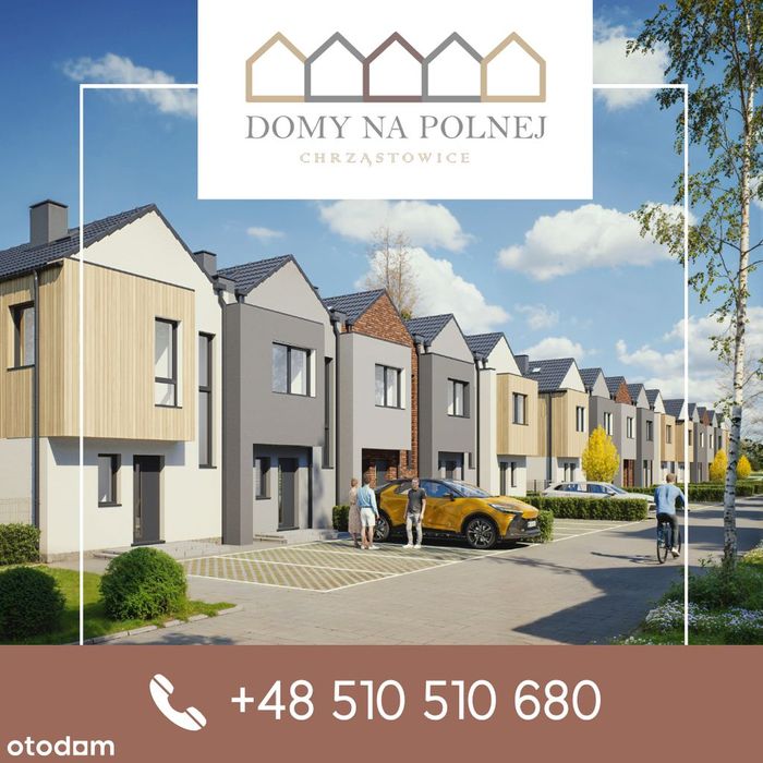 Dom w zabudowie szeregowej 73m2 Chrząstowice