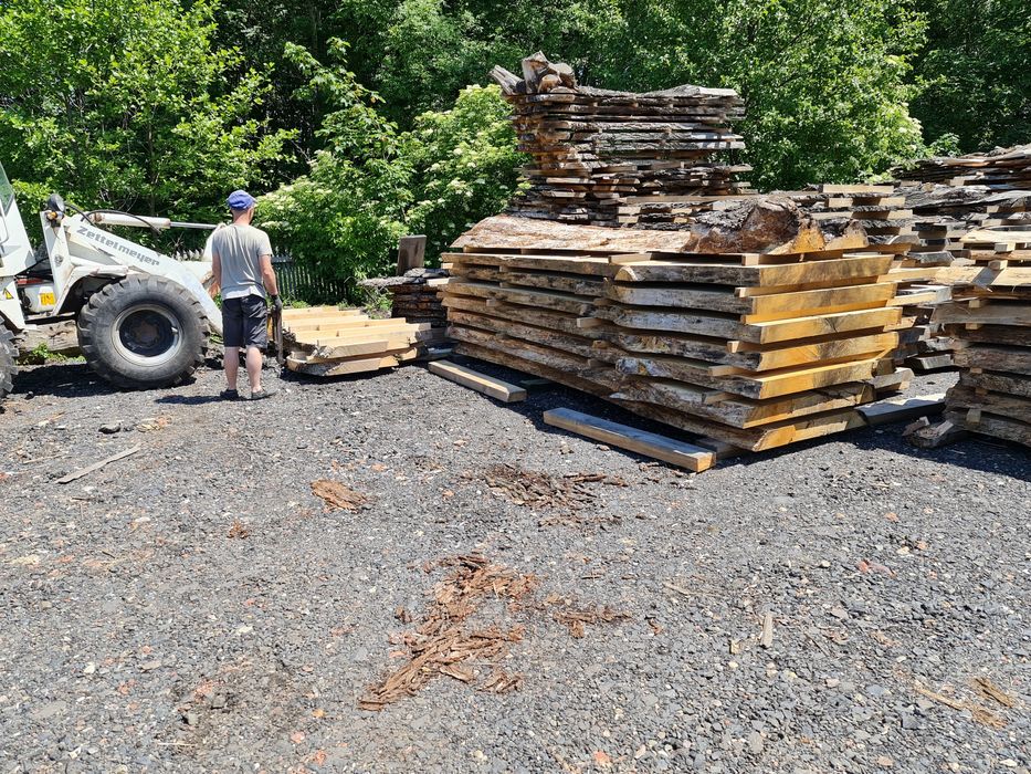 Blat drewniany monolit dąb jesion drzewo stół wood loft