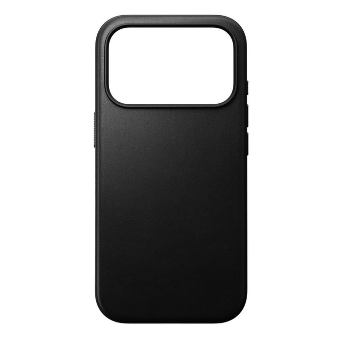 Nomad modern leather case - etui do iphone 18 pro / 17 pro kompatybilne z magsafe, skóra ecco (czarny)