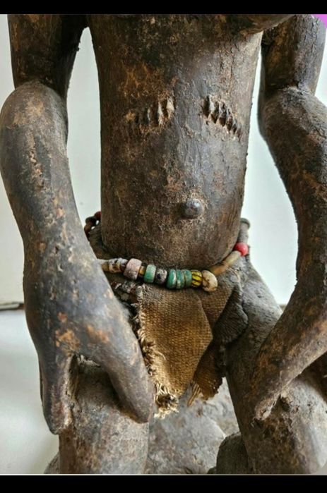 "Etnia Baoulé", peça africana, Costa do Marfim