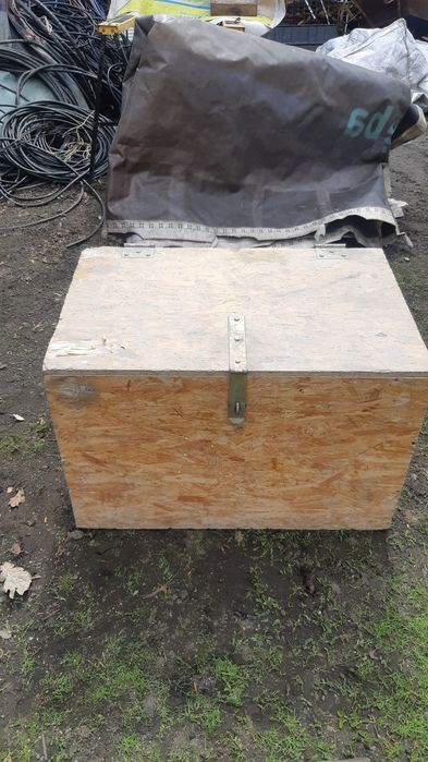 Skrzynia transportowa z płyty osb