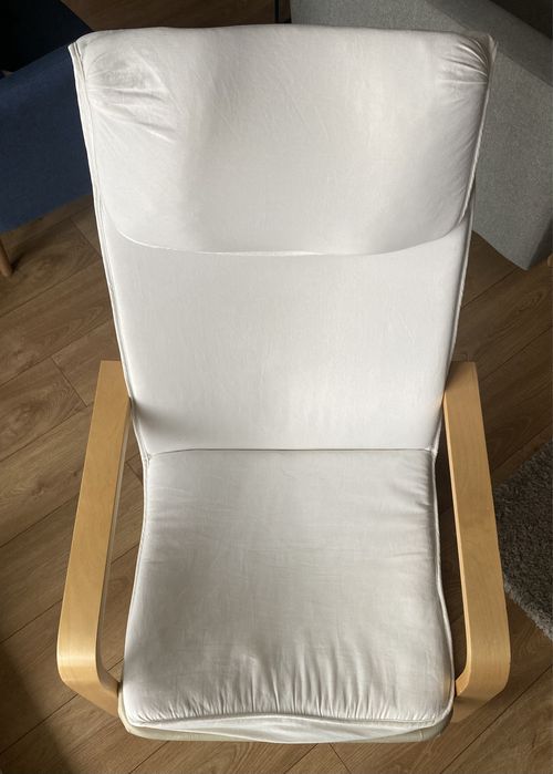 Fotel Pello Ikea bujak - Holmby naturalny