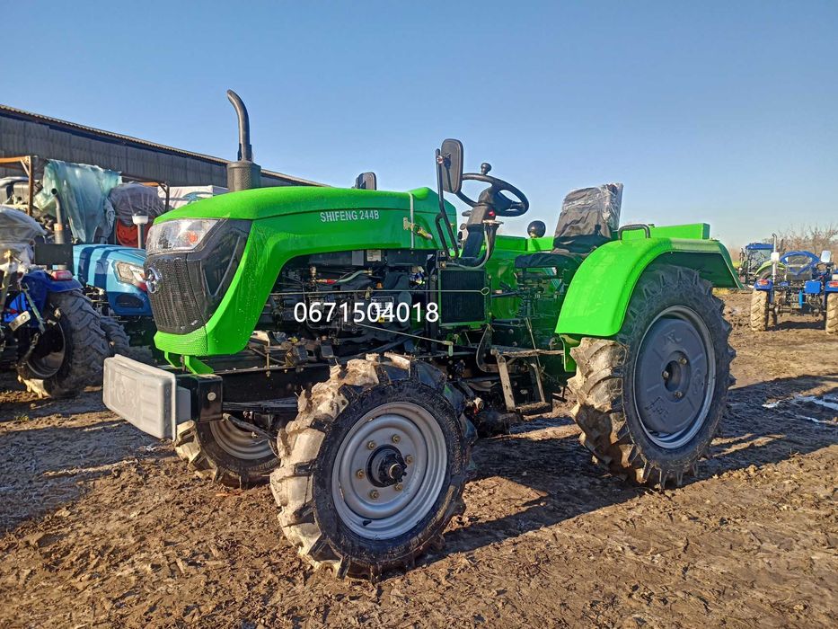 Трактор Shifeng 244B Ведучий передній міст 4Х4 ВОМ Доставка РОЗСТРОЧКА