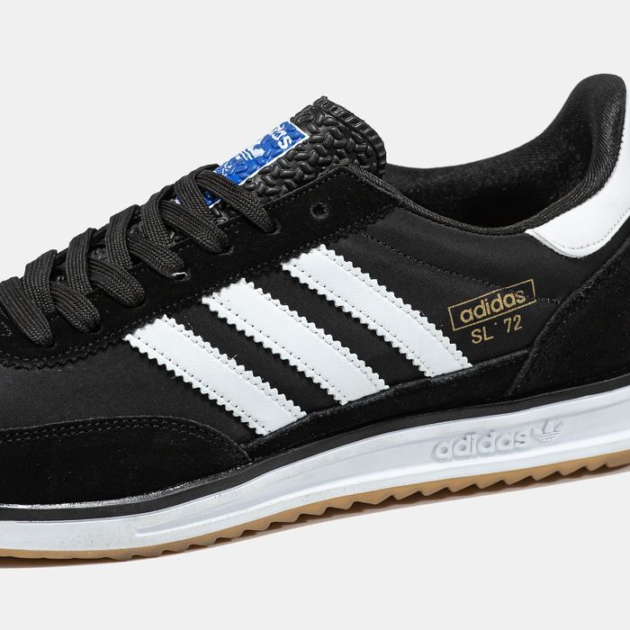 Кросівки Кроссовки Adidas SL '72 Black Чорний Чёрный Кросовки повсякденні