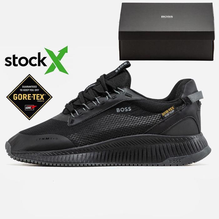 Hugo Boss TTNM Evo Gore-Tex кроссовки новые оригинал черные чоловічі