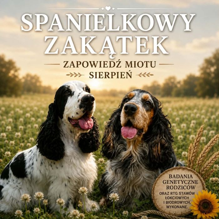 Cocker Spaniel Angielski  piesek