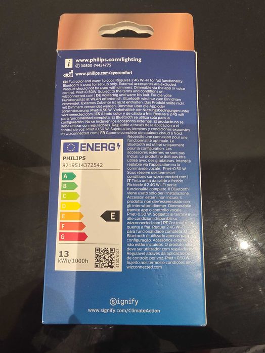 Lâmpada LED inteligente