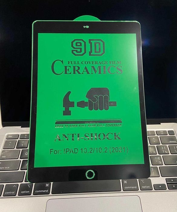 Защитное стекло планшета 9D Apple iPad 7 | 8 | 9  10.2" и др