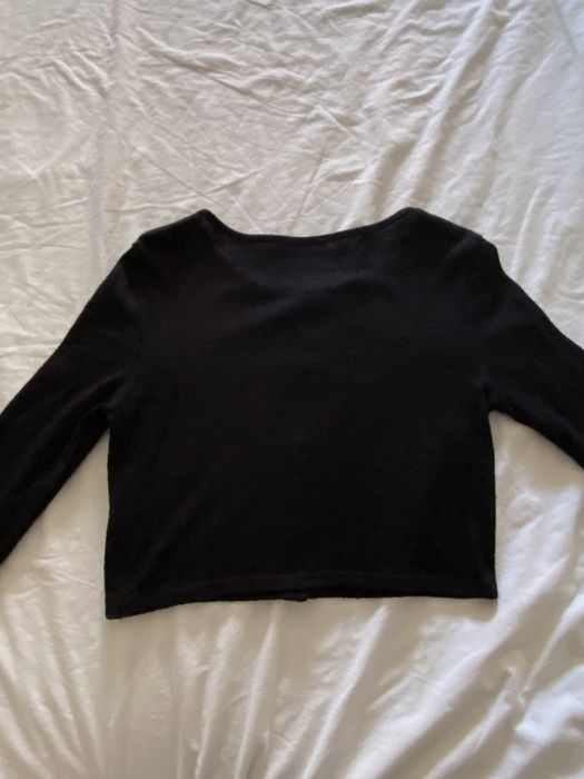 Crop Top Preto Zara