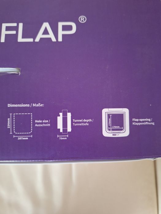 SureFlap Microchip Pet Door drzwiczki SUR101