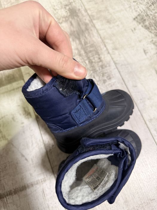 Дитячі зимові чоботи JoJo Maman Bébé (UK 4 / US 5) 21 розмір