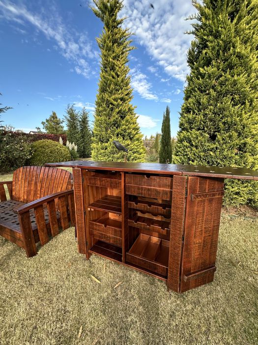 Мебель садовая пр-во Айдахо, Малазия. Матер- тропическ дерево мембату