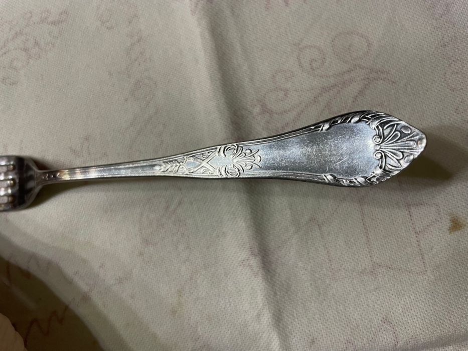 Hefra Zestaw sztućców posrebrzanych romańskich