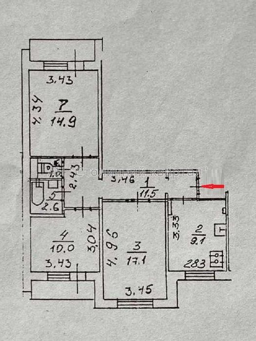 Лук'янівка Татарка Трикімнатна Печенізька 9