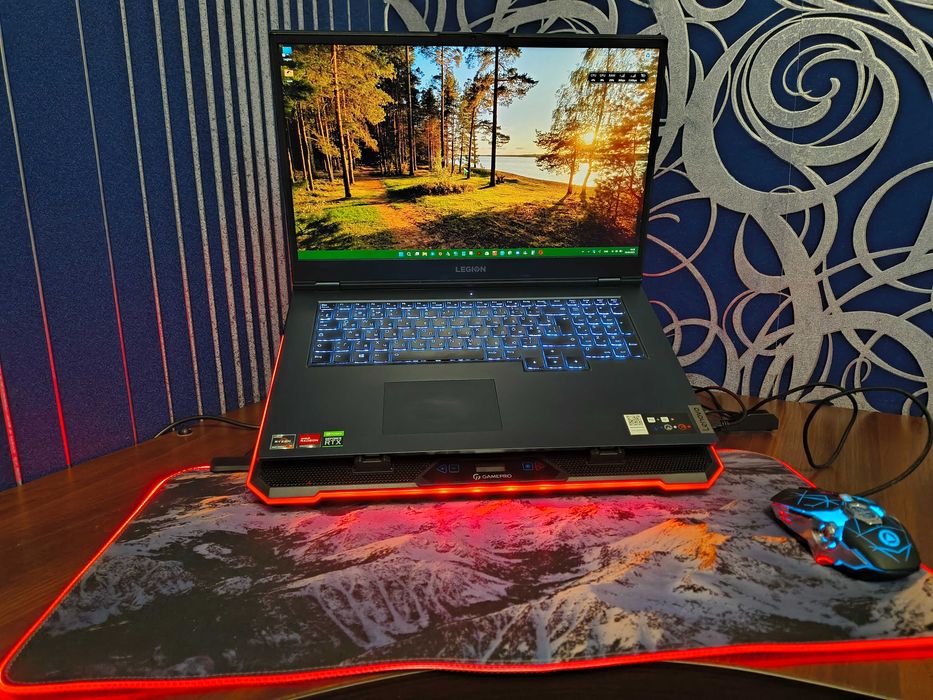 Lenovo Legion 5 17ACH6H/17.3* Ryzen 7 5800H RTX 3070 8 GB ОЗП 16 GB