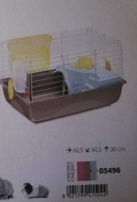 Jaula para porquinho da Índia