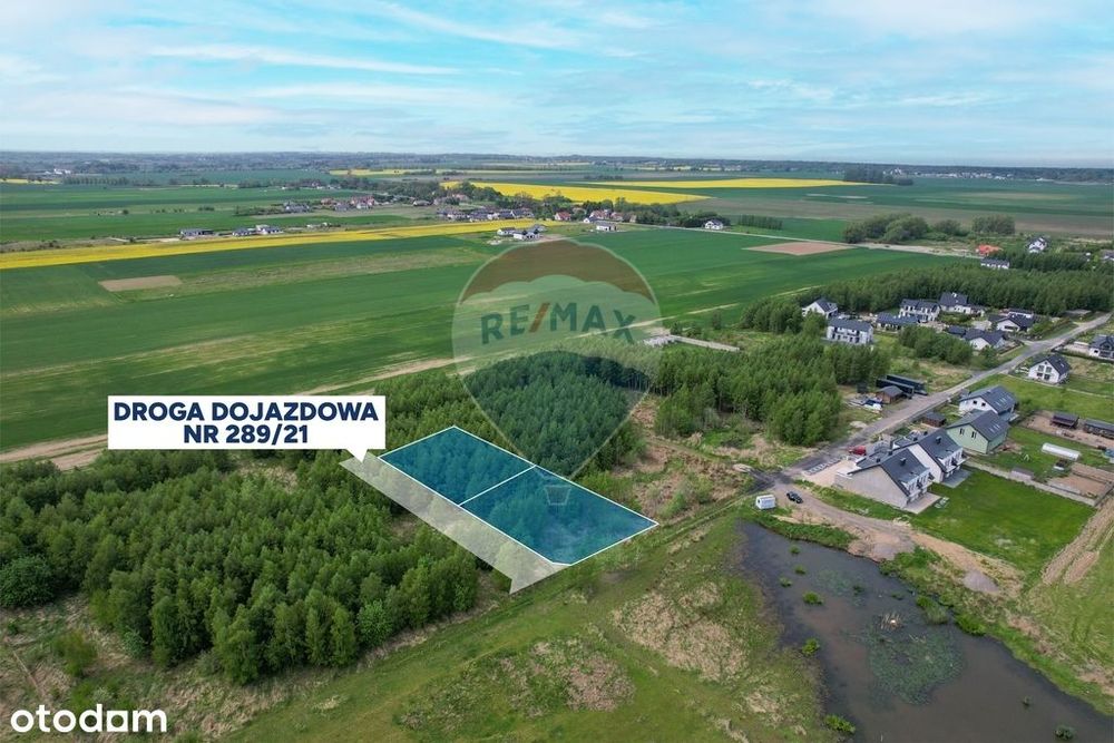 Działka z wydanymi WZ w Strzeżenicach