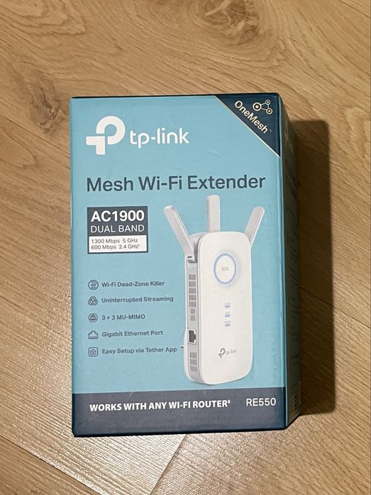 TP-Link RE550 wzmacniacz sygnału sieci Wi-Fi