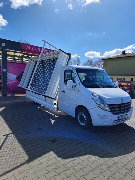Wynajem auto  wywrotki, skrzyni,kiper na 3 strony  Renault Master 3,5t