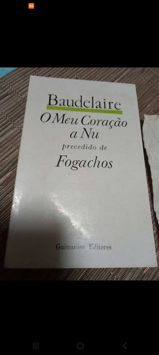 Livro: O Meu Coração a Nu - Beaudelaire