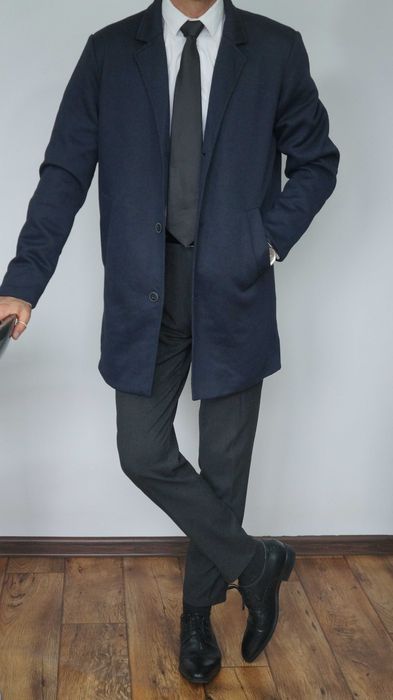 Płaszcz Letni Nowy Jack & Jones Rozmiar M Kolor Granatowy