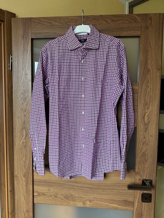 Koszula męska wizytowa Hugo Boss r. 42(L) - super stan