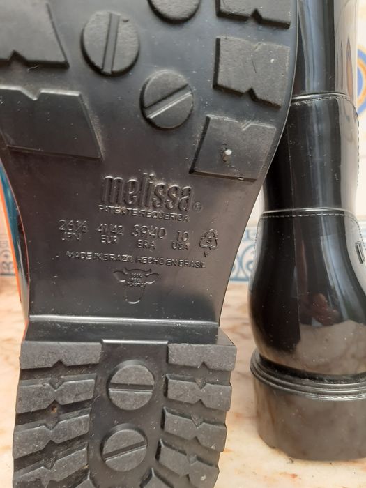 Botas pretas Melissa