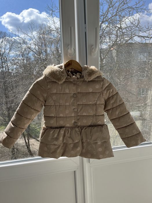 Куртка mayoral, в бежевому кольорі, 122см
