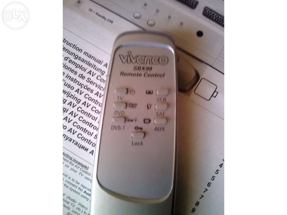 Consola para ligar até 5 aparelhos tv ou outros marca vivanco