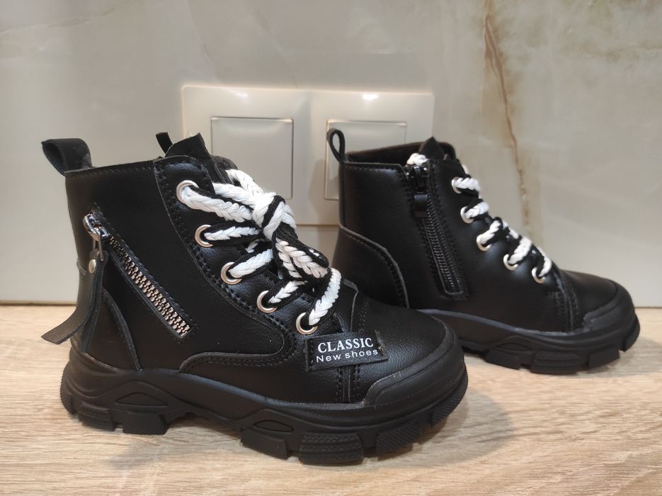 Нові демісезонні ботинки, демі, весна, черевики, для девочки, дівчинки