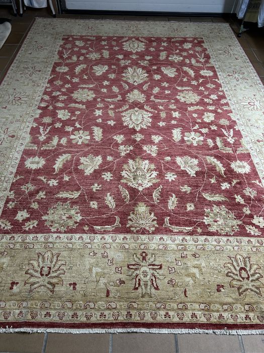 Tapete oriental Ziegler,XXL,NOVO,original pura lã feito à mao,375x265