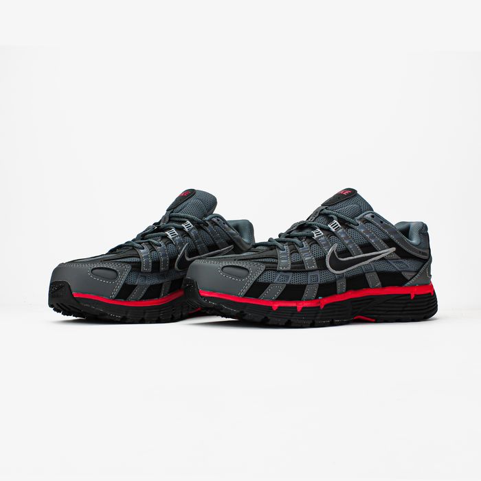 Кросівки Nike P-6000 Grey/Red premium