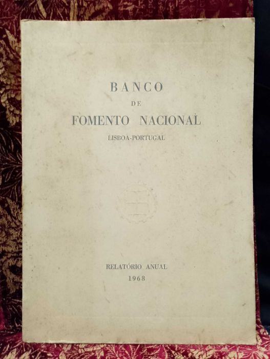 Banco de Fomento Nacional 1968 Relatório Anual