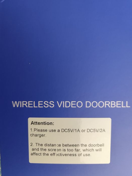 Campainha wireless nova tuya
