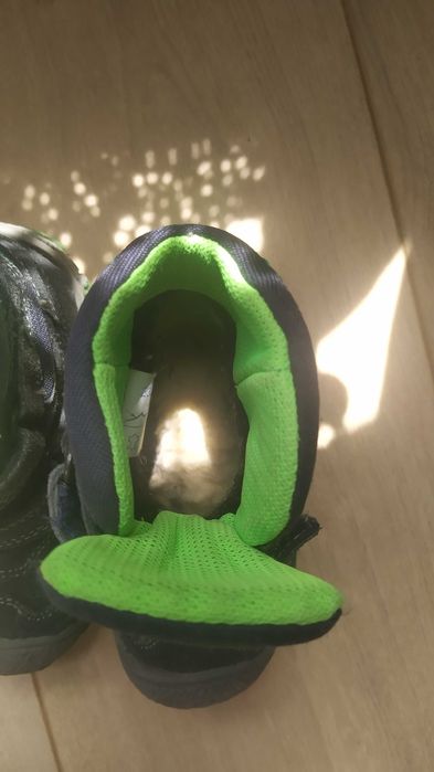 Kozaki śniegowce Bartek rozm. 23 skóra naturalna i wełna