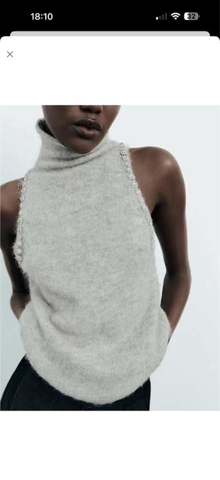 Топ ангора водолазка