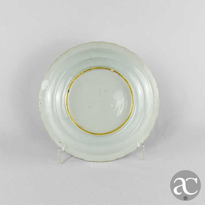 Prato porcelana China, Imari, Dinastia Qing, Kangxi séc. XVII / XVIII