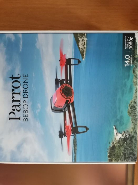 Drone (NOVO) c/ Oferta comando Parrot Bebop Câmera 14 MP Full HD GPS