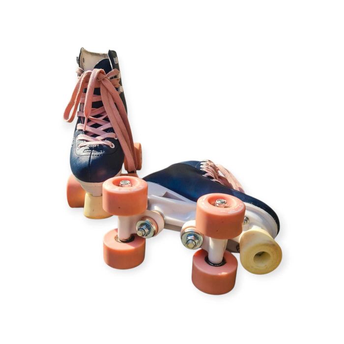 Patins Infantis Oxelo Quad Roller com Bolsa