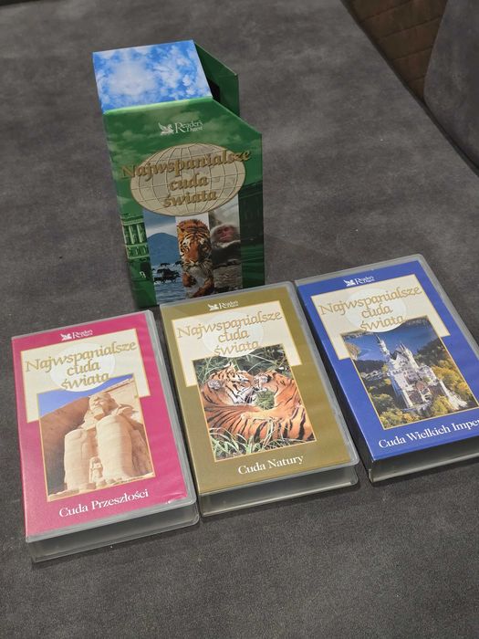 Kaset VHS najwspanialsze cuda świata