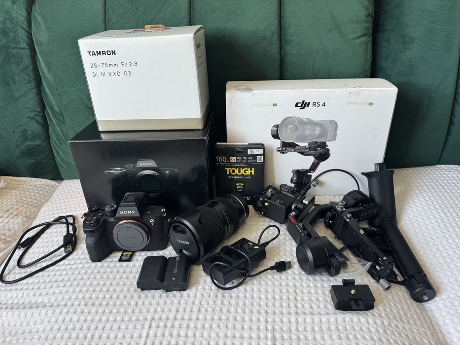 Sony A7 IV + Tamron 28-75 G2 + DJI RS 4 | STAN IDEALNY
