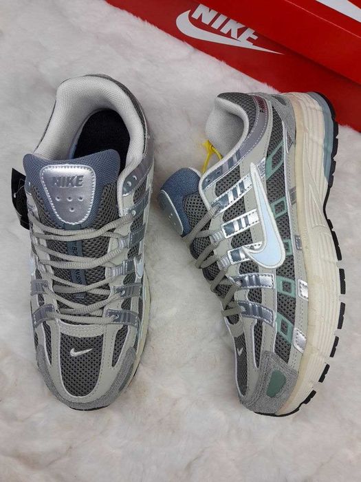 Кросівки Nike P-6000 сірі унісекс 36–41 без передоплати