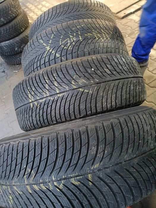 Koła aluminiowe 5x120 zimowe land rover 255/55/20 Michelin