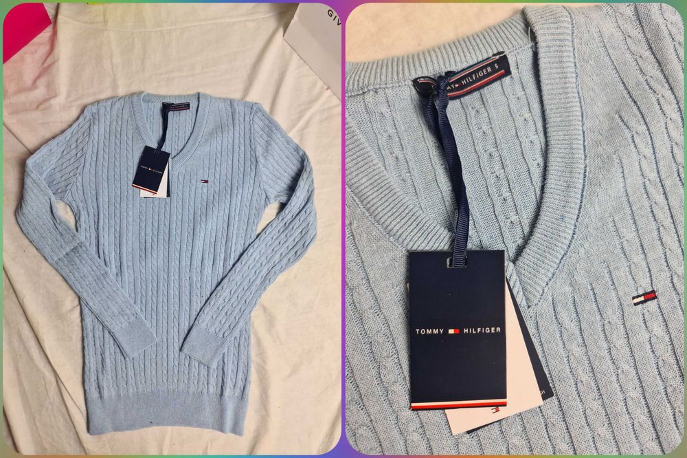 Sweter damski Ralph Lauren w serek Th premium