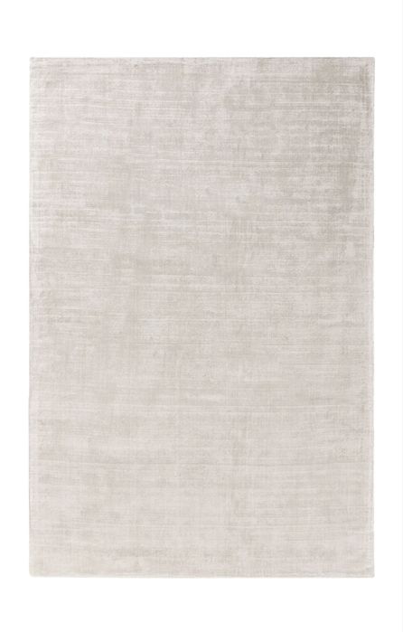 Tapete de viscose Cinzento claro benuta