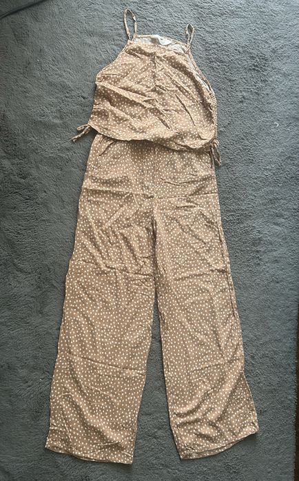 Komplet - spodnie i top H&M 158
