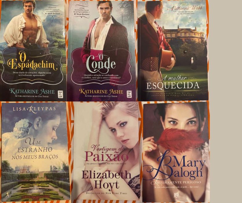 Romances - ótimo estado - Madeline Hunter, Megan Maxwell, Tessa Dare