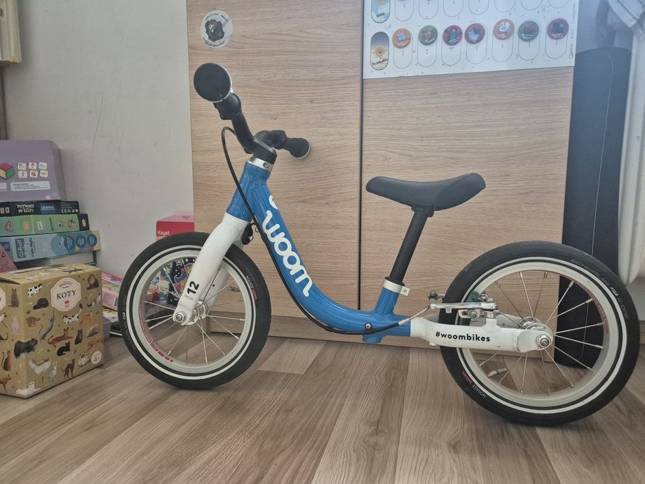 Woom 1 rower biegowy niebieski najlepszy model