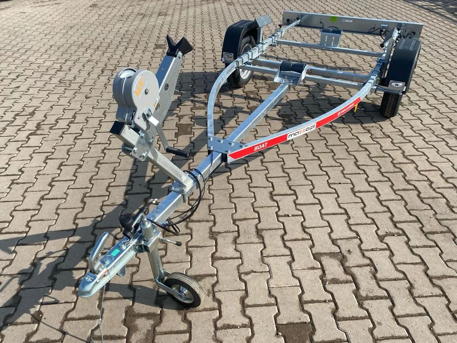 Temared Dostawa Przyczepka Podłodziowa Dmc750kg Łódź Do 4,3M